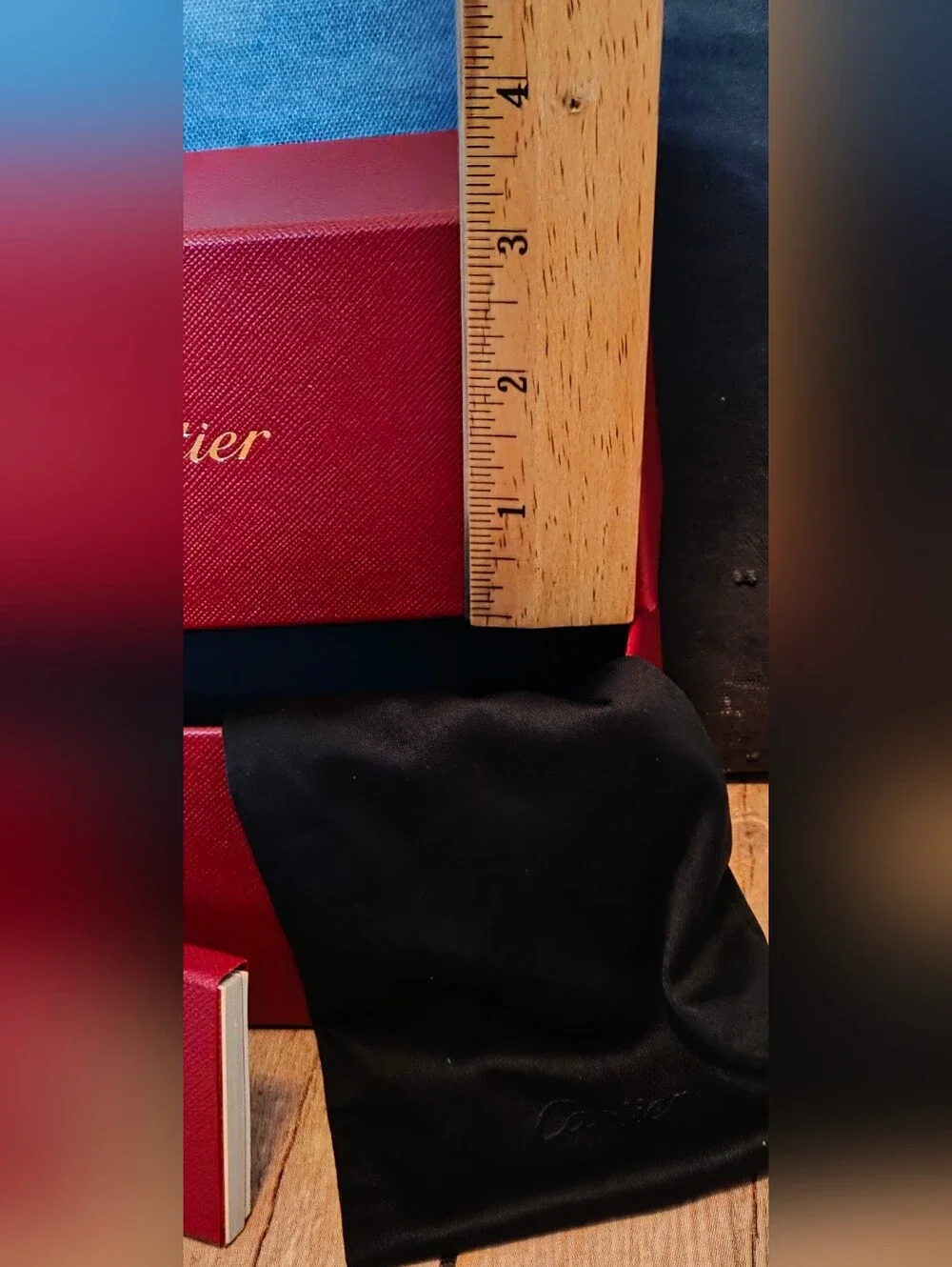 Cartier Red Presentation Box/ Accessory Case NIB